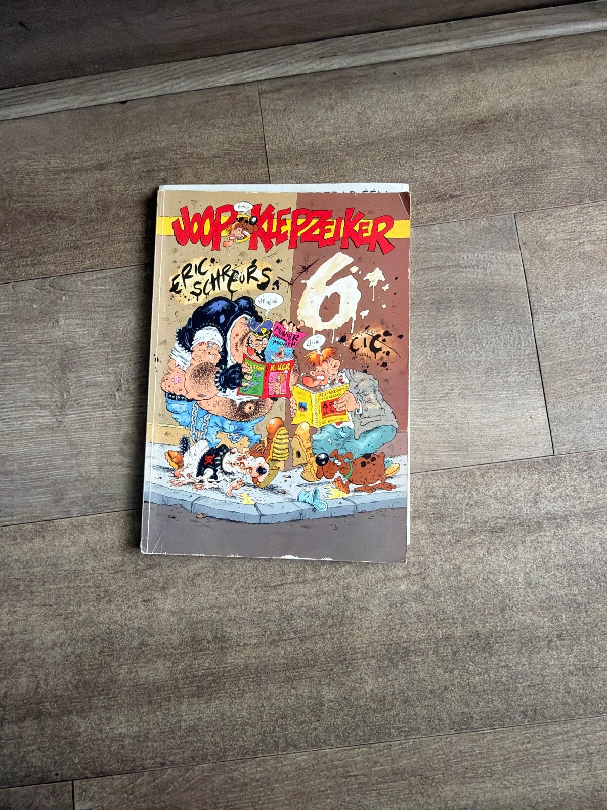 Joop Klepzeiker 6 - Eric Schreurs stripboek, Eén stripboek, Ophalen of Verzenden, Gelezen