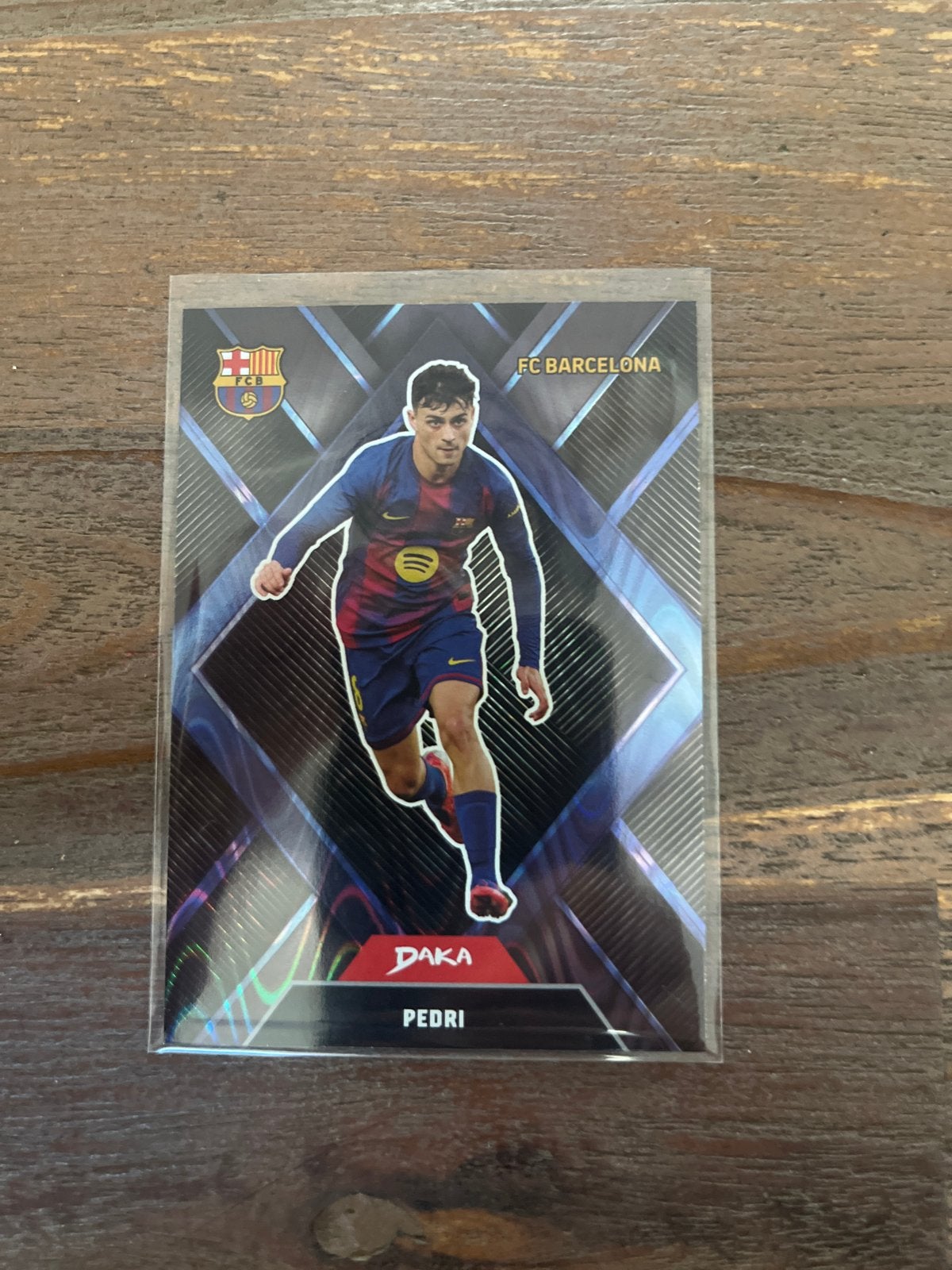 Pedri Spelerskaart FC Barcelona Daka 017/149, Ophalen of Verzenden, Zo goed als nieuw, Buitenlandse clubs, Spelerskaart
