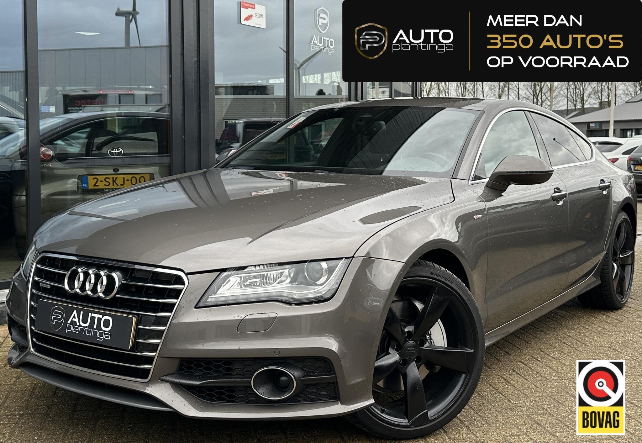 Audi A7 Sportback 3.0 TFSI quattro Pro Line S 310PK | BOMVOL, Auto's, Audi, Euro 5, Gebruikt, Zwart, 2995 cc