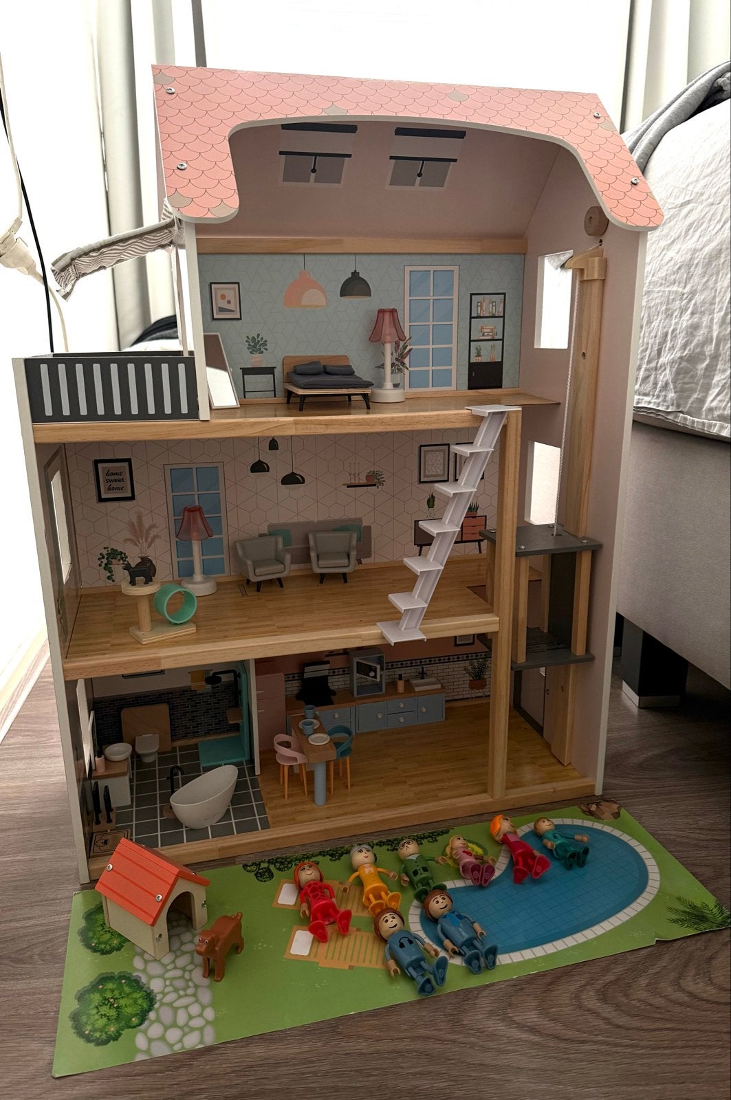 Poppenhuis, Ophalen, Zo goed als nieuw, Poppenhuis