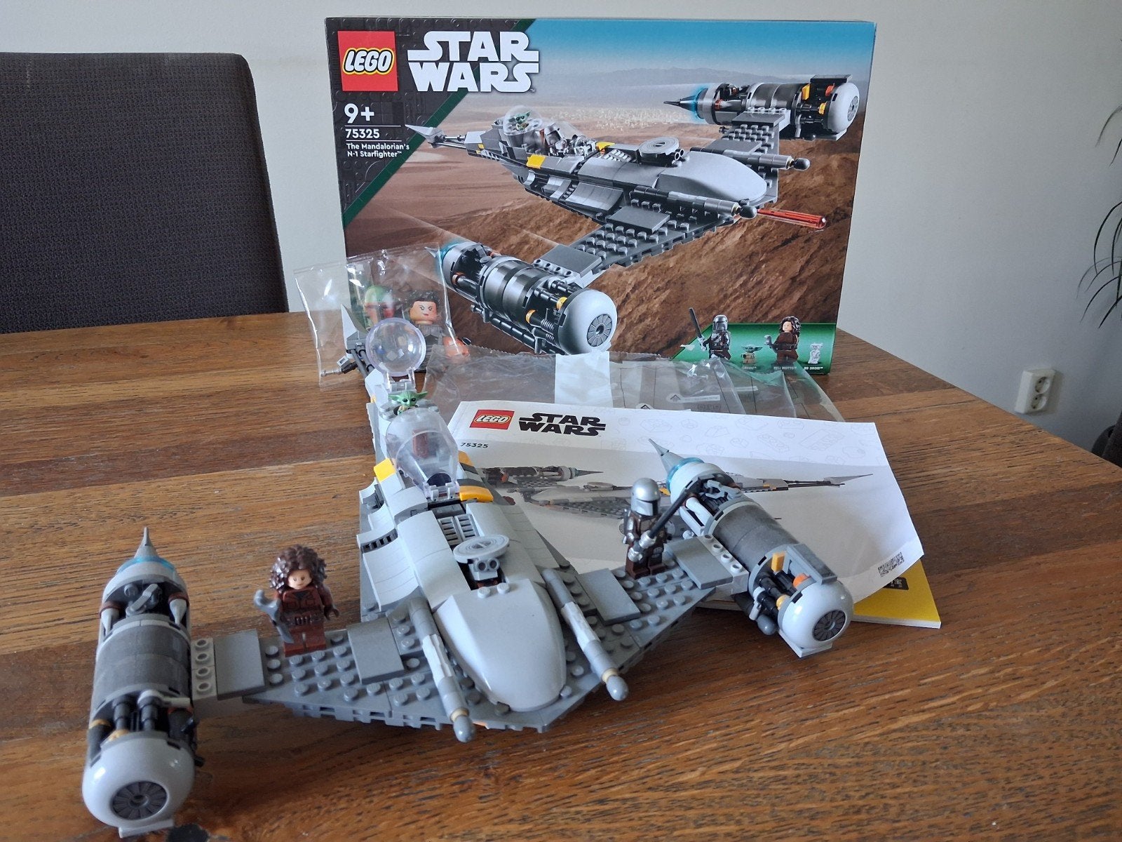 LEGO Star Wars 75325 The Mandalorian's N-1 Starfighter, Star Wars, Lego, Ophalen of Verzenden, Zo goed als nieuw