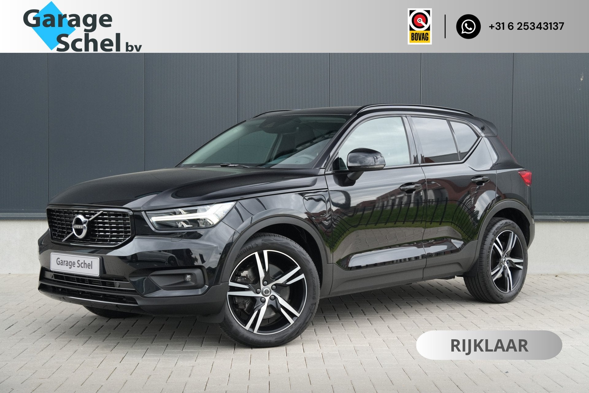 Volvo XC40 1.5 T5 Recharge R-Design Expression - Winterpakke, Auto's, 12 maanden, Stof, Zwart, Bedrijf