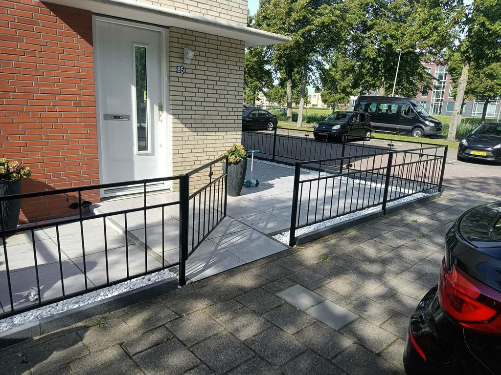 Fabricage, schilderen en installatie van metalen hekken, Ophalen of Verzenden, Nieuw