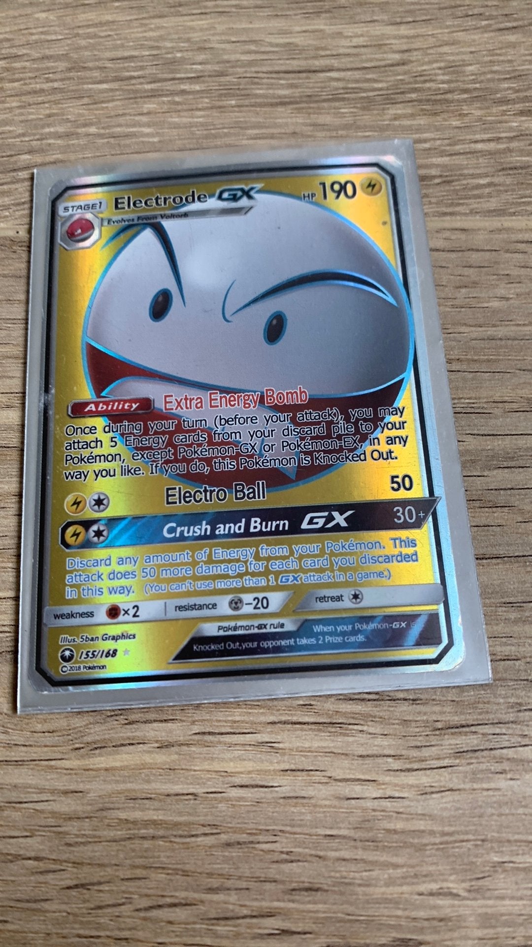 Electrode Gx, Ophalen, Gebruikt