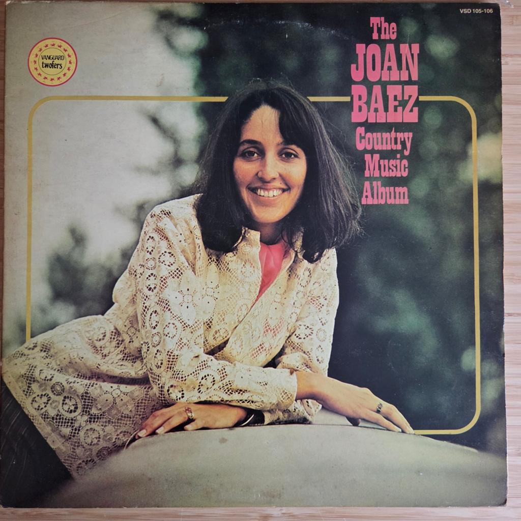 Joan Baez - Country Music Album 2LP, Cd's en Dvd's, Ophalen of Verzenden, Gebruikt, 12 inch