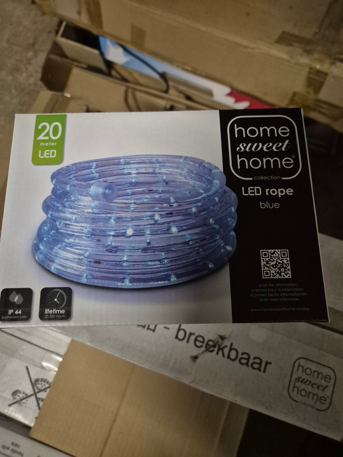 te koop led lichtslang van 20 m nieuw in doos., Ophalen of Verzenden, Nieuw