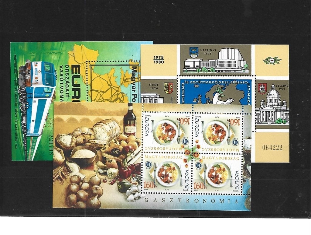NR707 HONGARIJE 3 BLOKKEN POSTFRIS, Postzegels en Munten, Postzegels | Europa | Hongarije, Verzenden, Postfris
