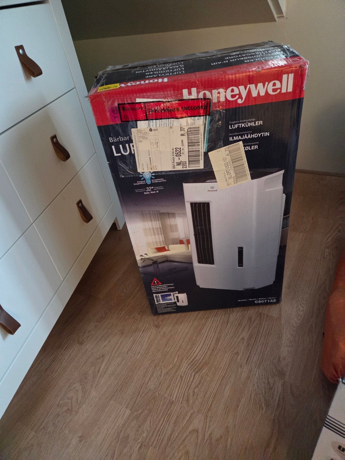Honeywell CS071AE Luchtkoeler, Witgoed en Apparatuur, Ophalen, Gebruikt, Luchtbevochtiger