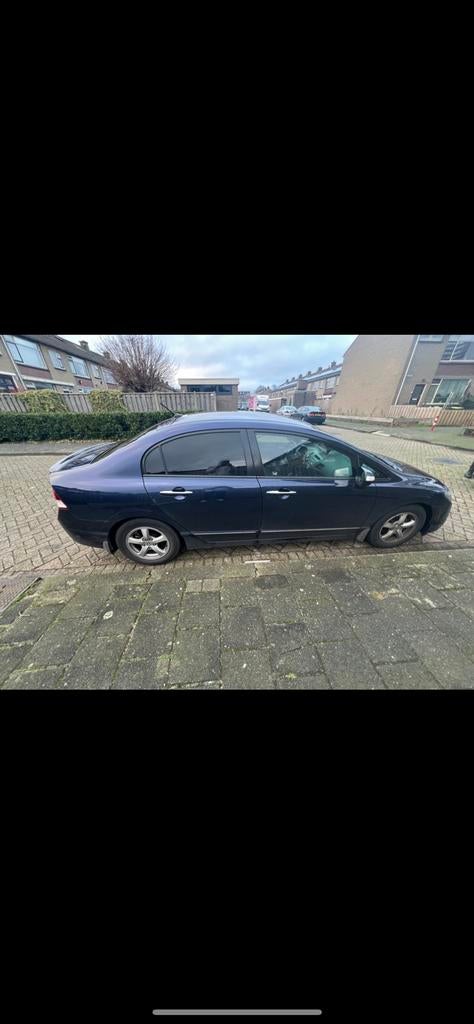 Honda Civic 1.3 Vtec Hybrid 4DR C-tr. 2009 Blauw, Auto's, Honda, Blauw, Origineel Nederlands, 22 km/l, Sedan