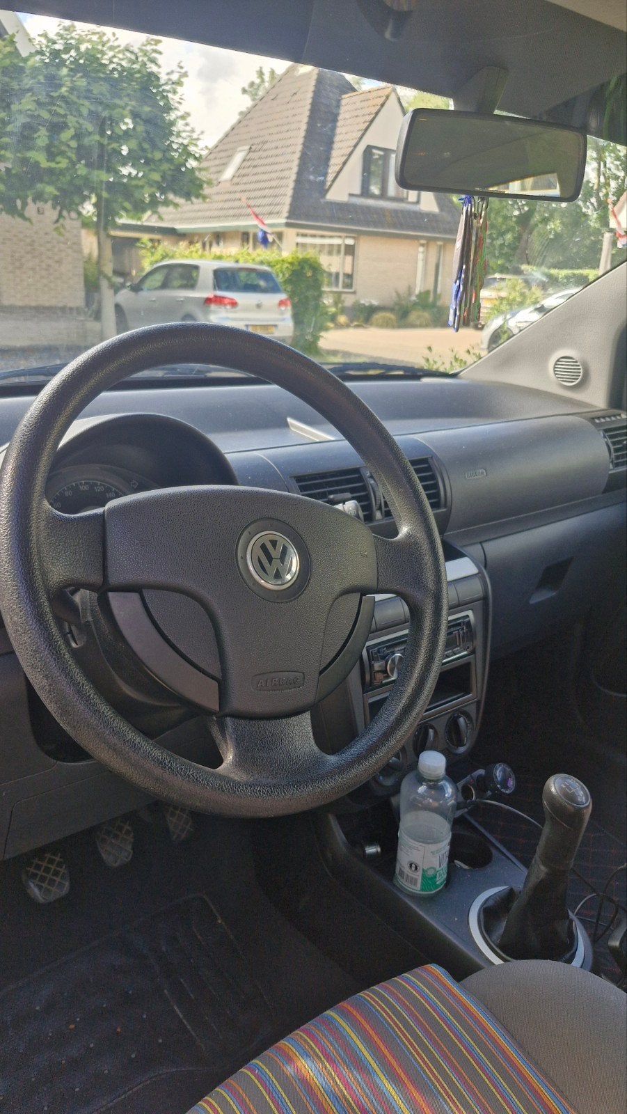 Volkswagen Fox 1.2 40KW 2007 Zwart, Auto's, Volkswagen, Voorwielaandrijving, Stof, 4 stoelen, 1198 cc