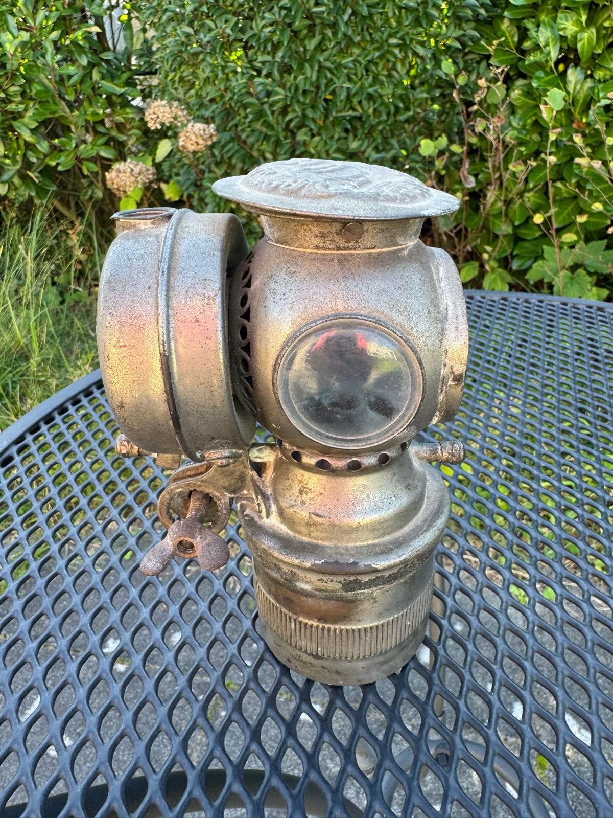 Antieke Carbidlamp - The Ranger Brass Mfg Co Kenosha USA, Ophalen of Verzenden