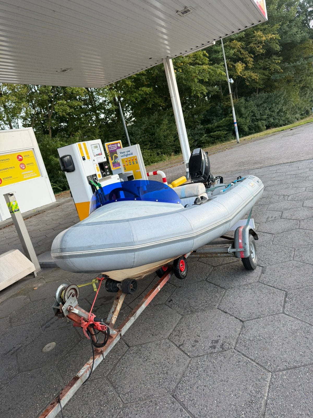 Boot teruil voor scootet, Ophalen of Verzenden, Zo goed als nieuw