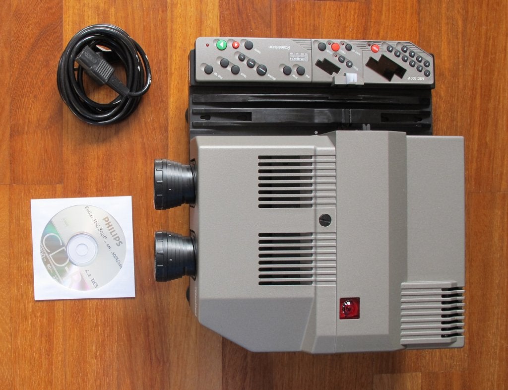 Rollei MSC300P twin - Overvloeiprojector + 2x AV-Xenotar, Audio, Tv en Foto, Ophalen of Verzenden, Gebruikt