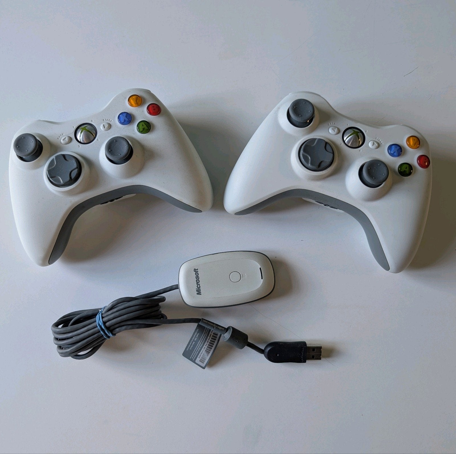 Microsoft Xbox 360 controlled en Wireless Receiver voor Wind, Gebruikt, Overige typen, Ophalen of Verzenden, Xbox 360
