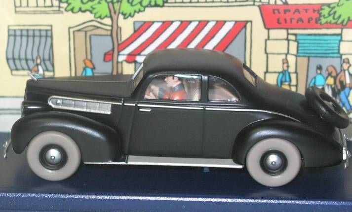 PACKARD 12 COUPE uit KUIFJE De Scepter van Ottokar, Ophalen of Verzenden, Kuifje, Nieuw, Beeldje of Figuurtje