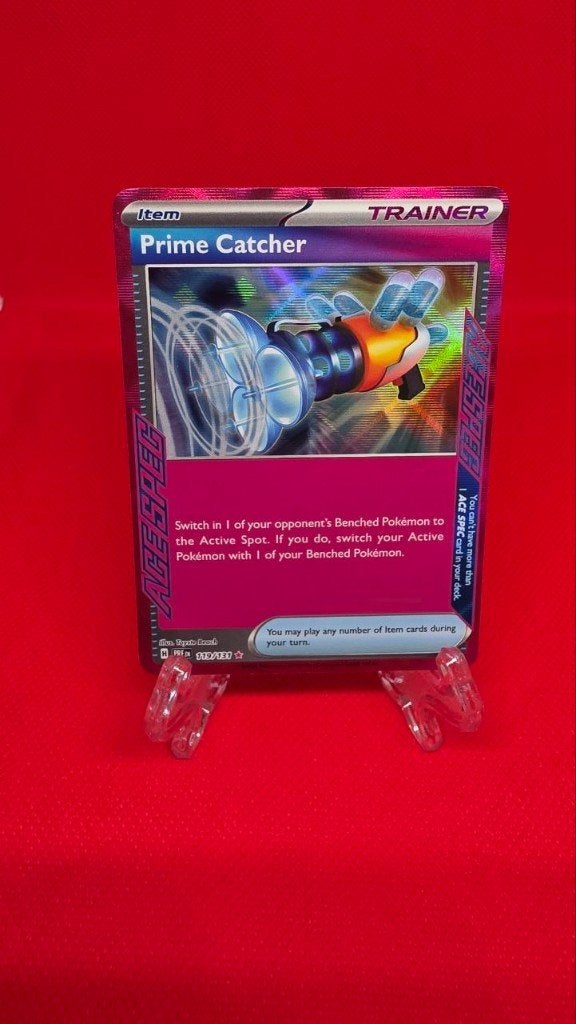 Pokemon Prime Catcher 119/131 - Prismatic Evolutions, Verzenden, Zo goed als nieuw, Losse kaart, Foil