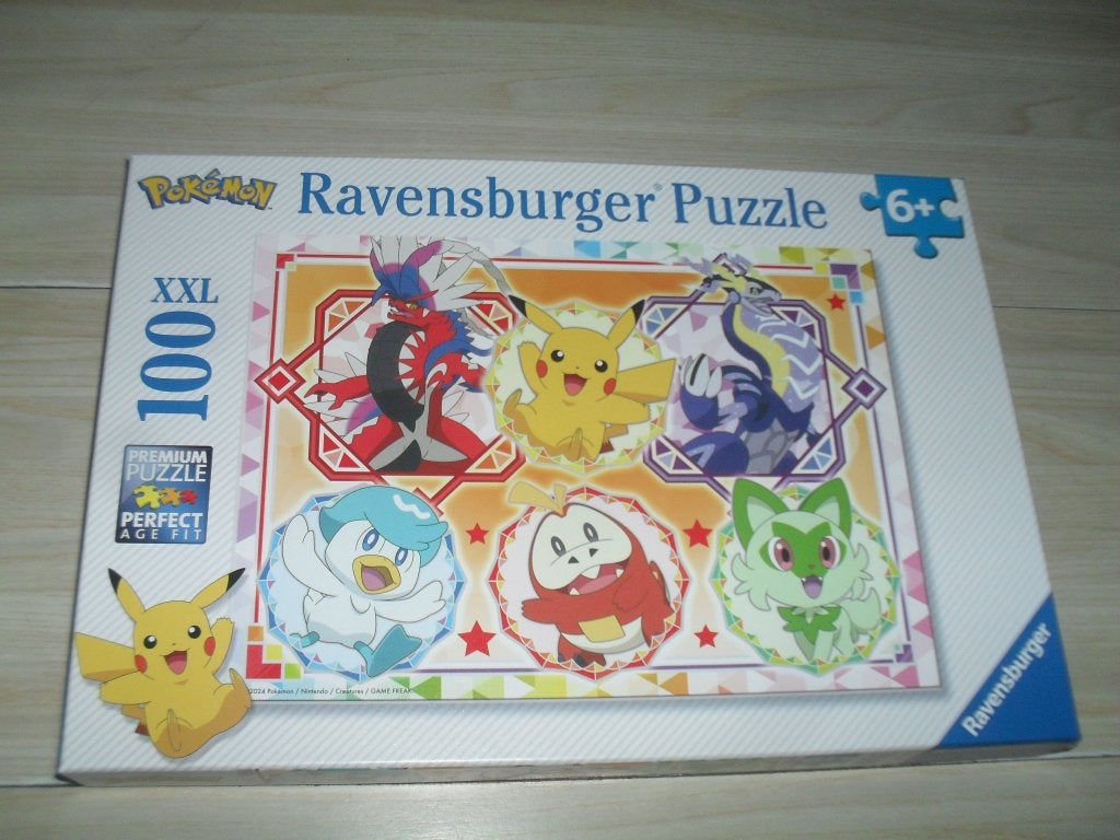 Pokemon puzzle 100 XXL stukken, Ophalen, Minder dan 500 stukjes, Nieuw, Legpuzzel