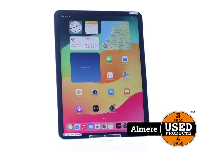 iPad Air 2022 64GB 5G Blauw