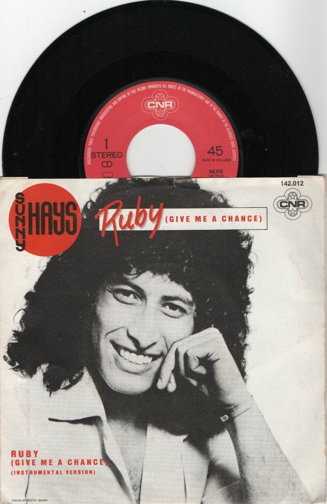 Sunny Hays – Ruby (Give Me A Chance), Verzenden, 7 inch, Single, Zo goed als nieuw