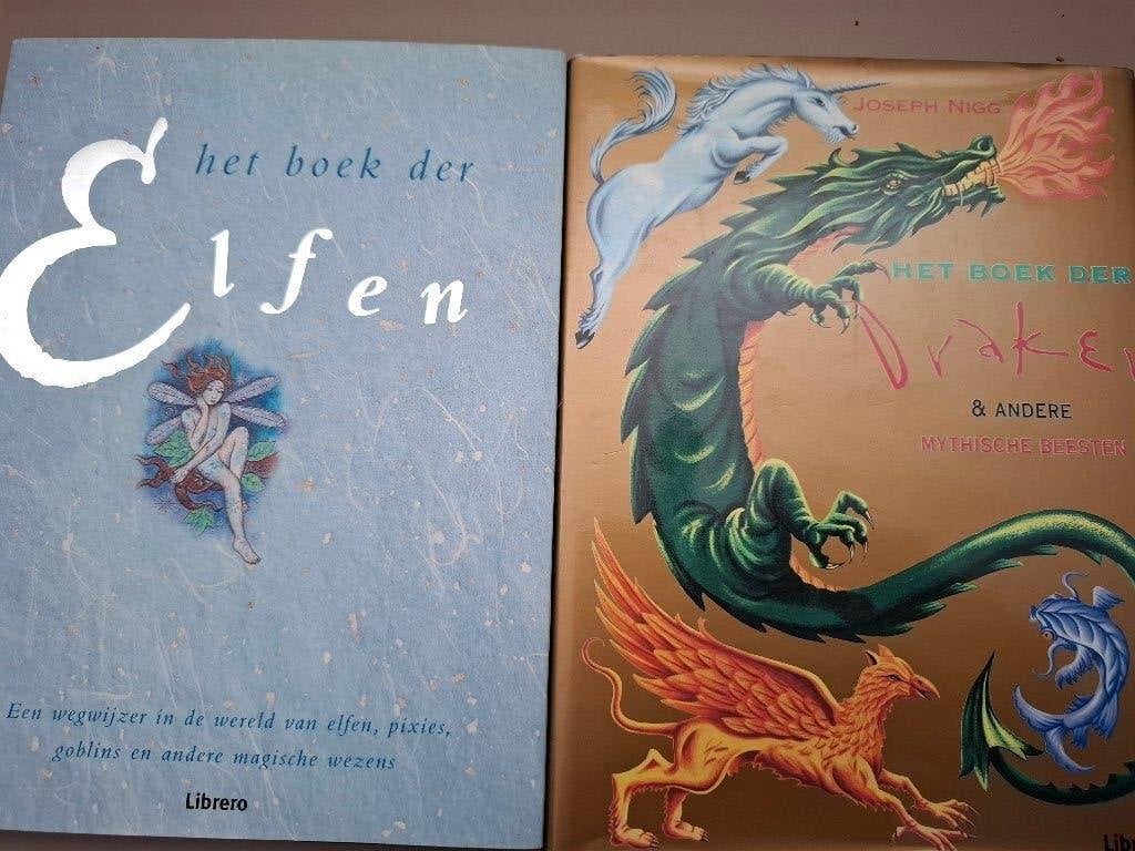 Het boek der elfen & Het boek der draken, Ophalen of Verzenden, Zo goed als nieuw, Joseph Nigg - LIBRERO