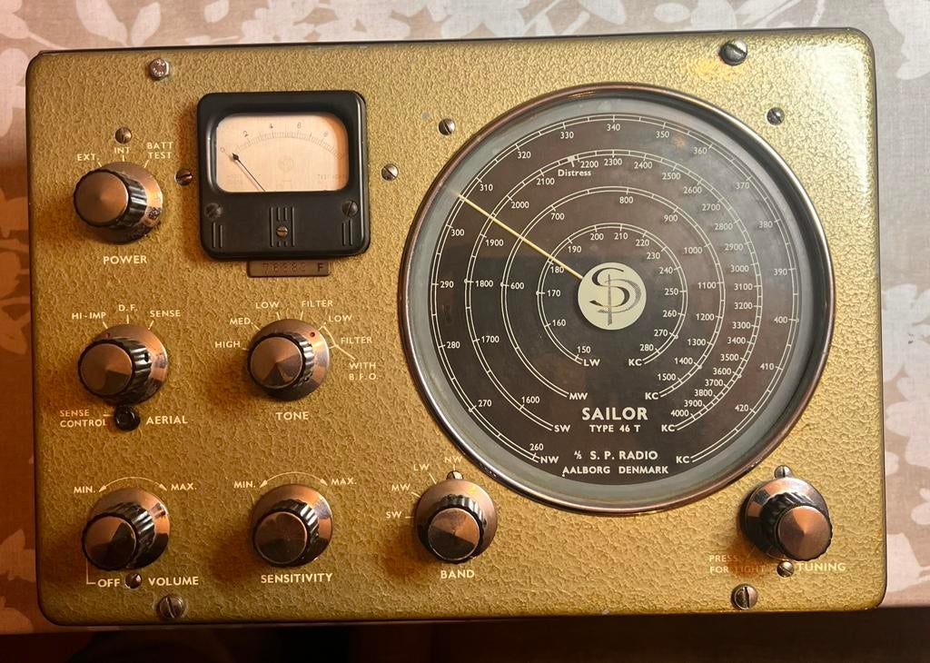 Sailor Type 46 T, Telecommunicatie, Zenders en Ontvangers, Ophalen, Gebruikt