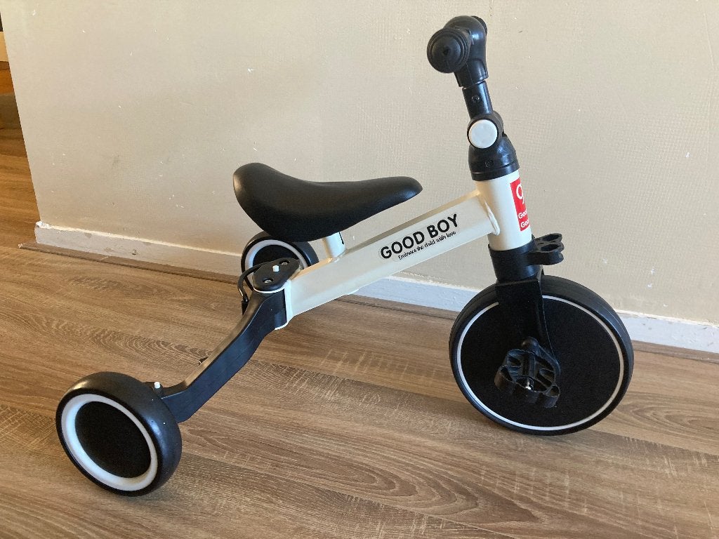 Verstelbare kinderfiets, Ophalen, Zo goed als nieuw, Terugtraprem, Minder dan 16 inch