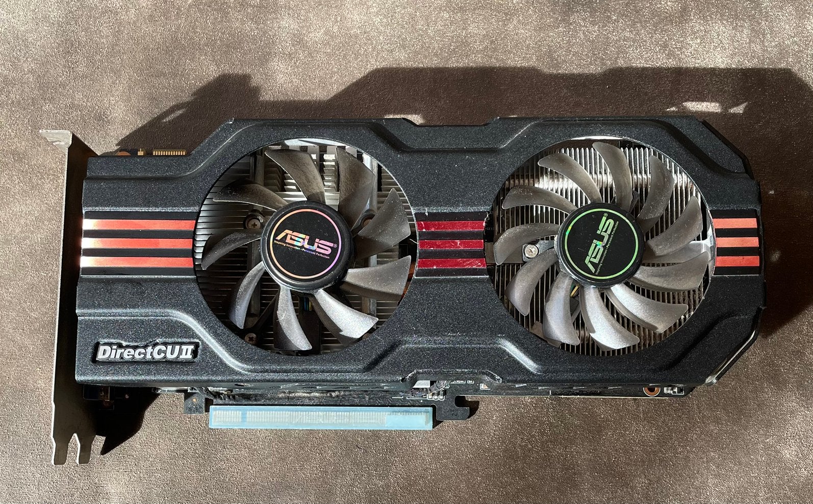 ASUS NVIDIA GeForce GTX 560 Ti DirectCU II, Computers en Software, Ophalen of Verzenden, Gebruikt, GDDR5, PCI-Express 3