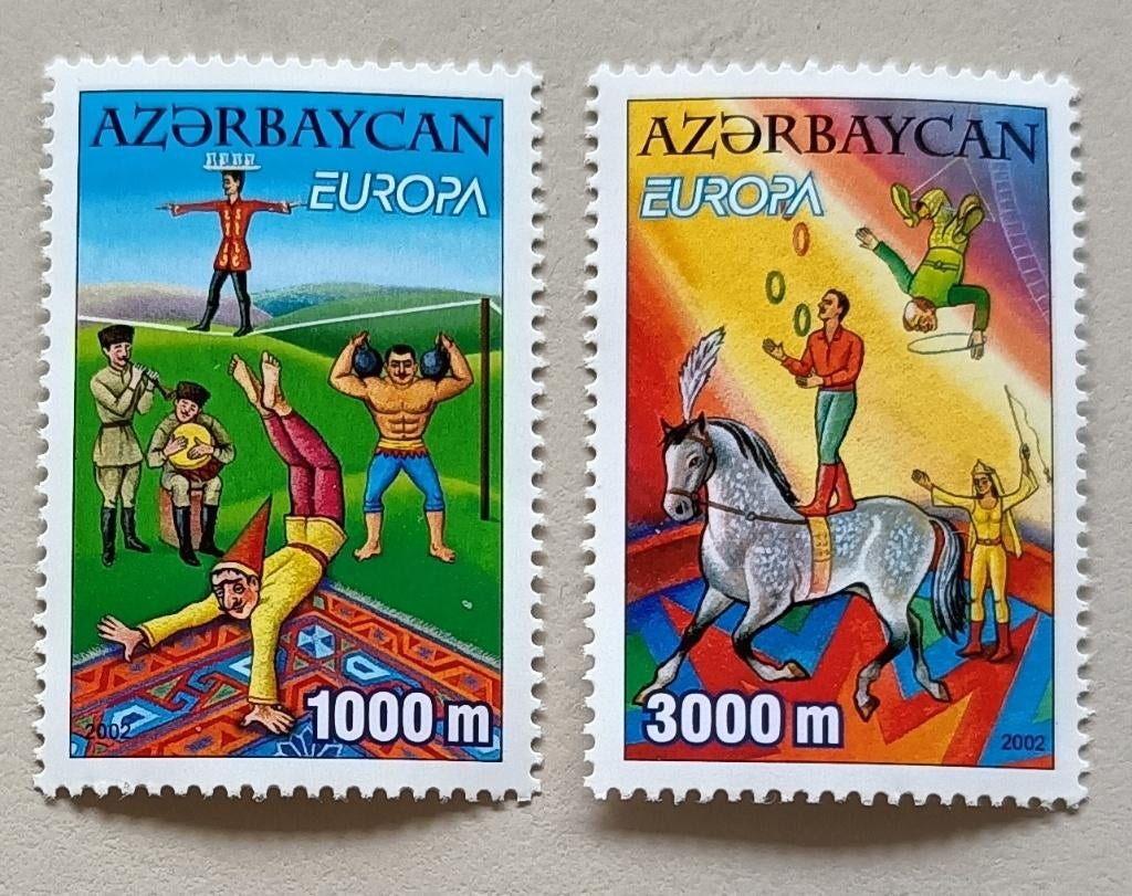Azerbaidzjan 2002 cept mich 513-14, Ophalen of Verzenden, Postfris, Centraal-Azië