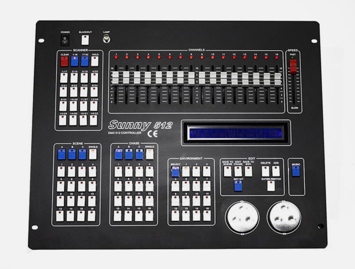 !!Moet snel weg!! Sunny DMX 512 channels Controller, Ophalen, Gebruikt, Licht, Geluidgestuurd