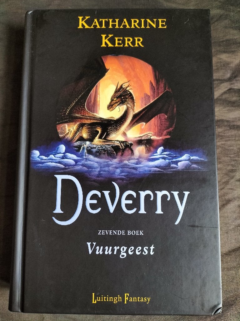 Katharine Kerr - Deverry zevende boek - Vuurgeest, Ophalen of Verzenden, Zo goed als nieuw, Katherine Kerr