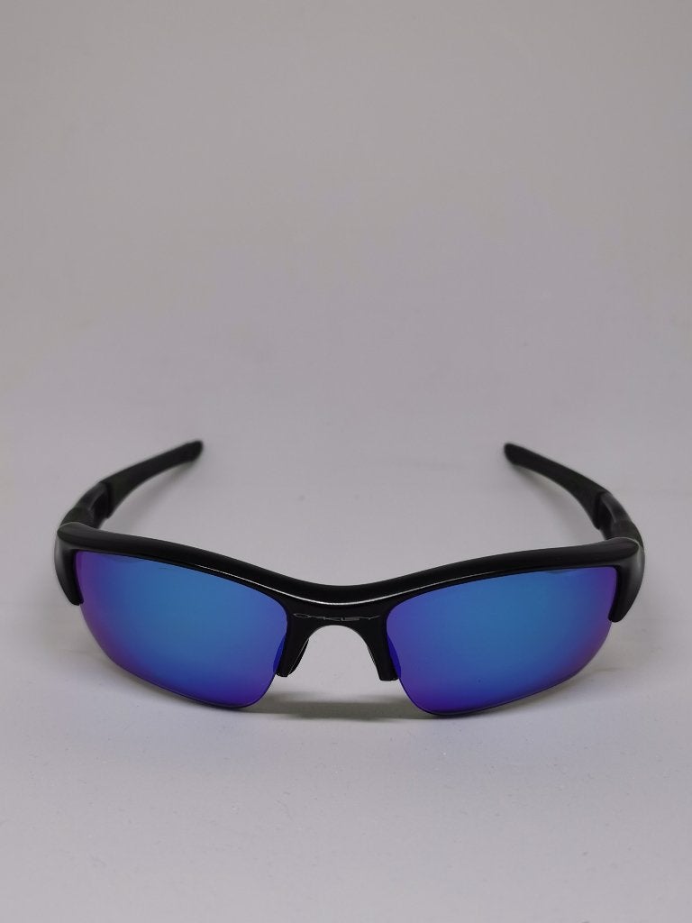 Oakley Flak Jacket XLJ OO9009-13 polarized + case, Verzenden, Zo goed als nieuw, Oakley