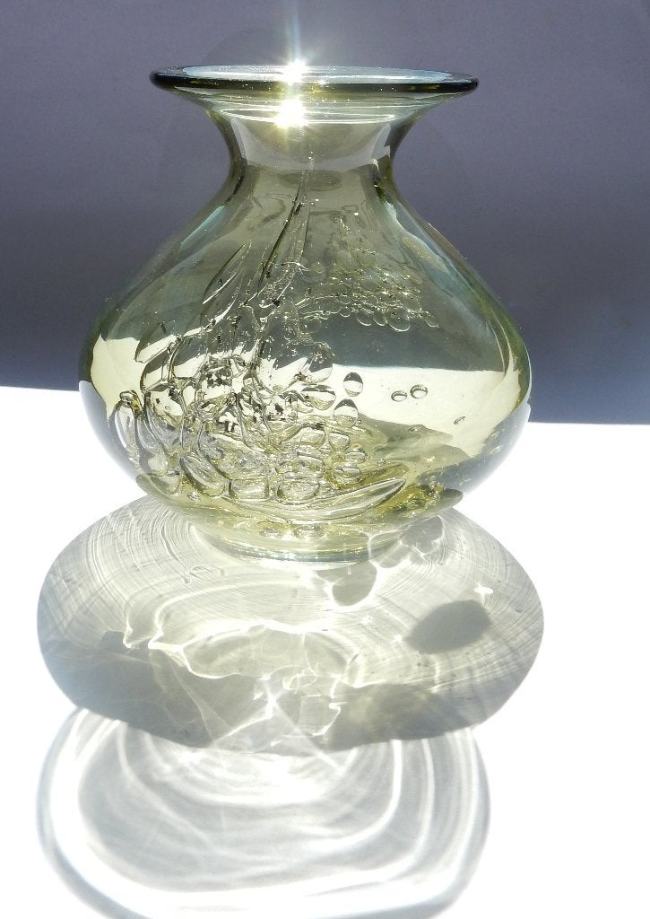 Crystalerie Schott Zwiesel  vaas 60 /70 Heinrich Löffelhardt, Ophalen of Verzenden