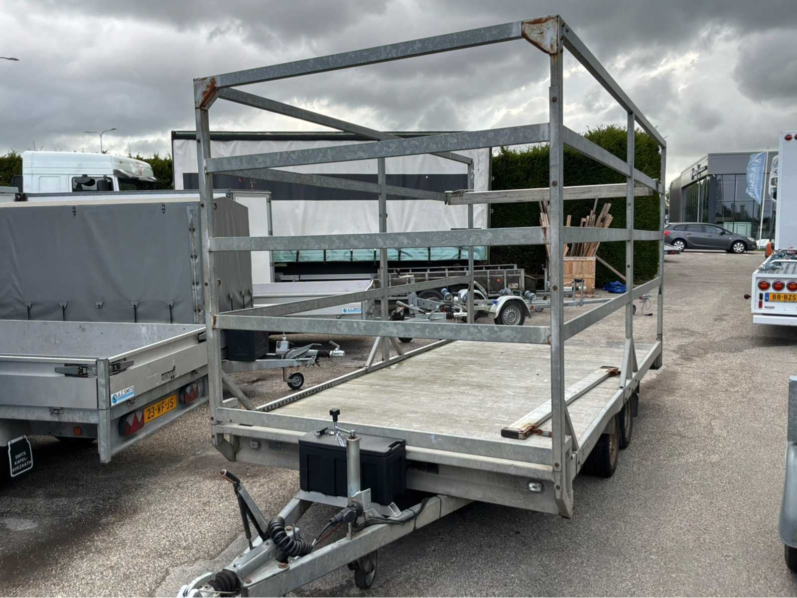 2009 Anssems MSX Aanhangwagen, Gebruikt