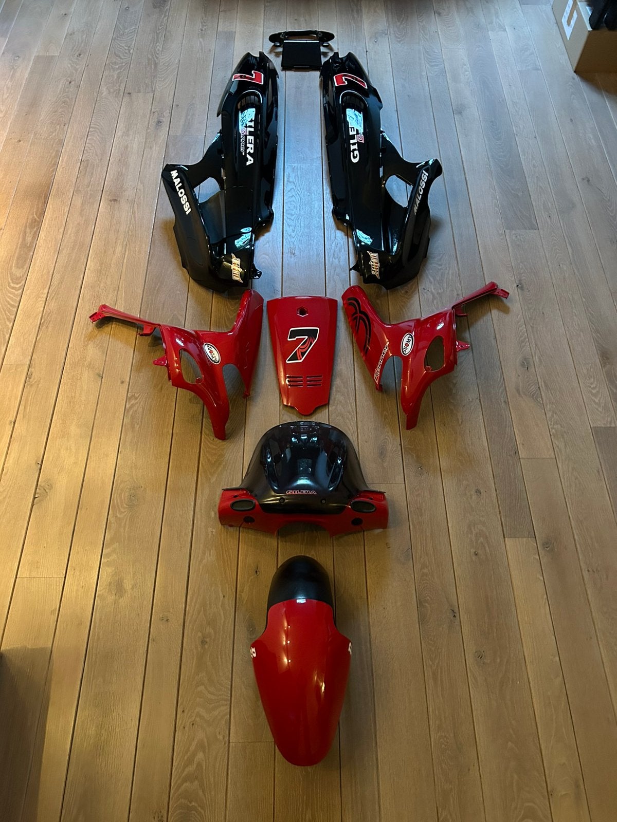 Gilera runner kappenset lucky 7, Ophalen