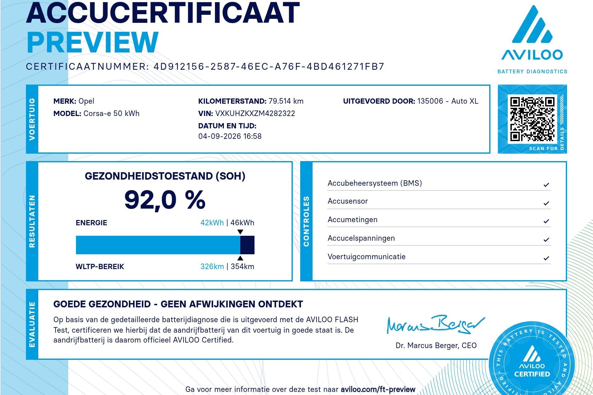 Opel CORSA-E GS Line 50 kWh (SOH 92%) Warmtepomp Carplay Cam, Auto's, Opel, Dealer onderhouden, 136 pk, Gebruikt, Zwart