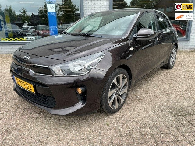 Kia Rio 1.4 DynamicLine | Automaat | Stoel- en stuurverwarmi, Auto's, Euro 6, 4 cilinders, 100 pk, 49 €/maand