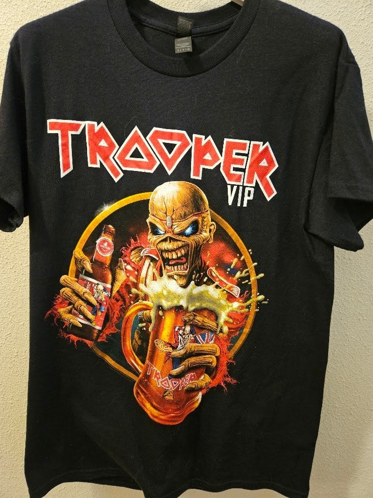 Iron Maiden t-shirt bandshirt VIP Trooper shirt heavy metal, Ophalen of Verzenden, Nieuw, Kleding