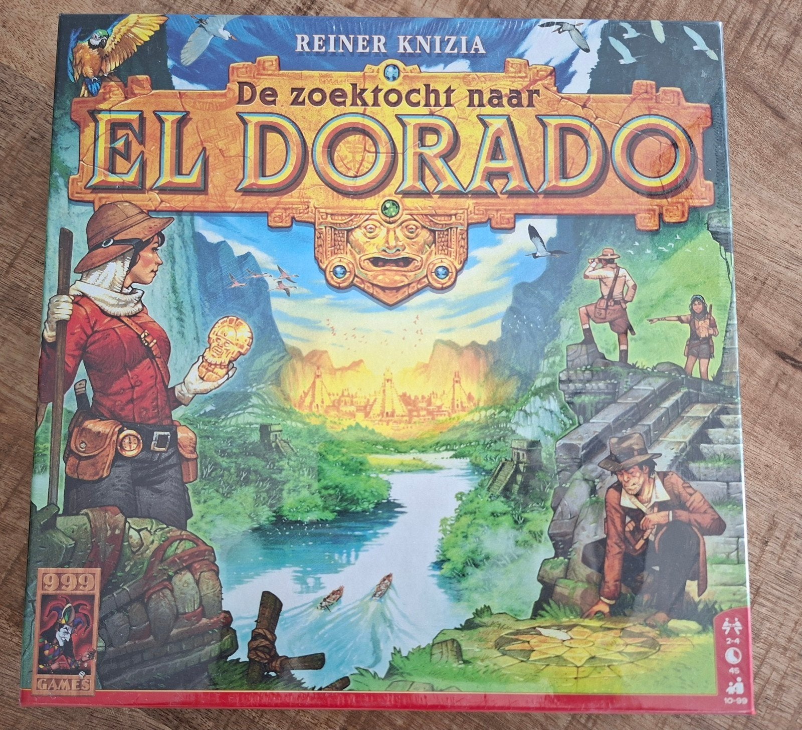 El Dorado bordspel - Nieuw in verpakking, Hobby en Vrije tijd, Gezelschapsspellen | Bordspellen, Ophalen, Nieuw, 999 Games
