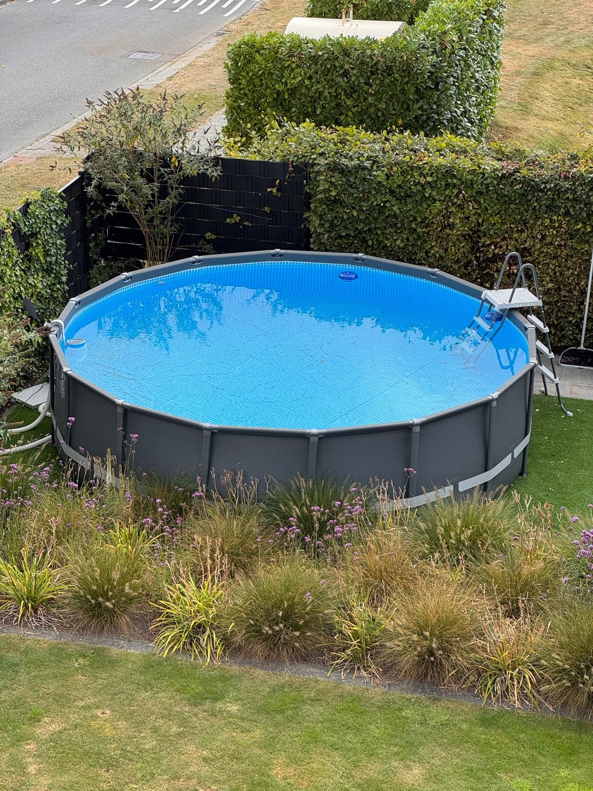 Intex rondbad 4,50 doorsnee met zandfilterpomp, Tuin en Terras, Gebruikt, Rond, 300 cm of meer, Ophalen