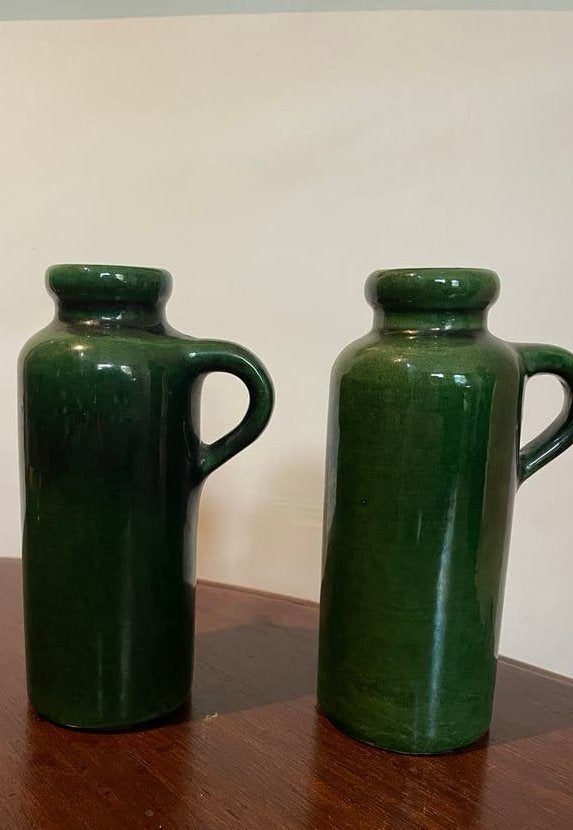 Set van 2 Vintage west germany vaasjes, Ophalen of Verzenden