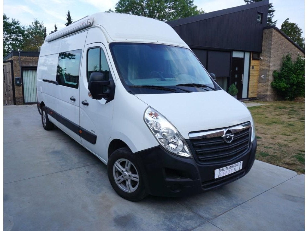 Opel Movano met 122.000km Euro 5, Caravans en Kamperen, Overige merken, Buscamper of Camperbus, 6 tot 7 meter, Bedrijf