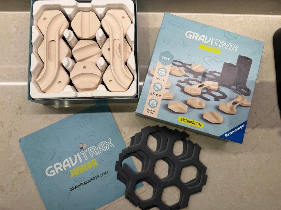 GraviTrax Junior Trax Extension - 35-delig, Ophalen of Verzenden, Zo goed als nieuw, Overige merken