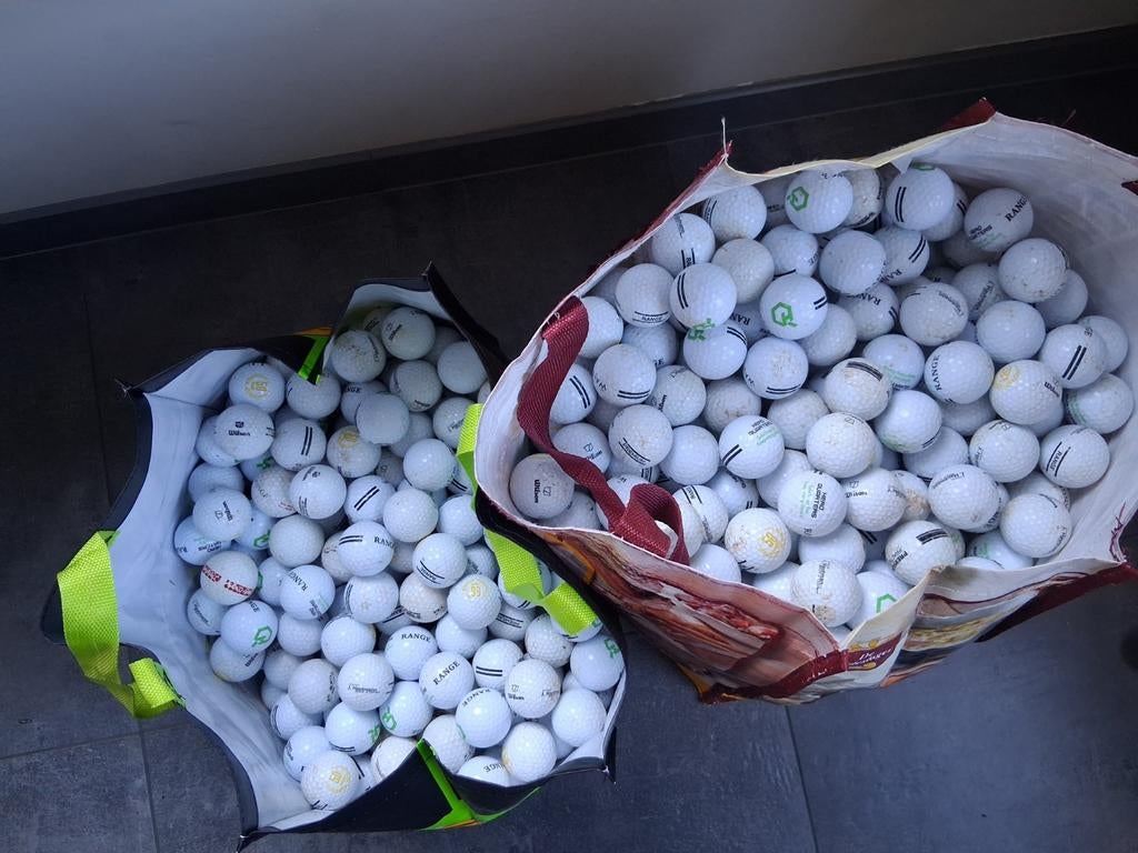 800 Golfballen, Ophalen of Verzenden, Gebruikt, Bal(len)