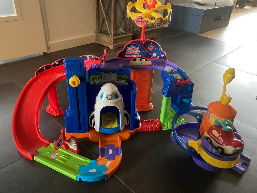 Vtech toet toet ruimtestation, Kinderen en Baby's, Speelgoed | Vtech, Ophalen, Zo goed als nieuw