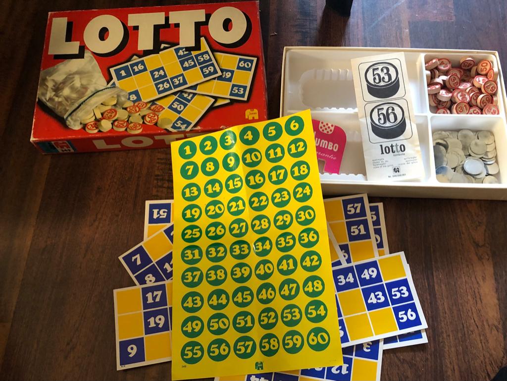 Lotto, Hobby en Vrije tijd, Gezelschapsspellen | Bordspellen, Ophalen of Verzenden, Gebruikt