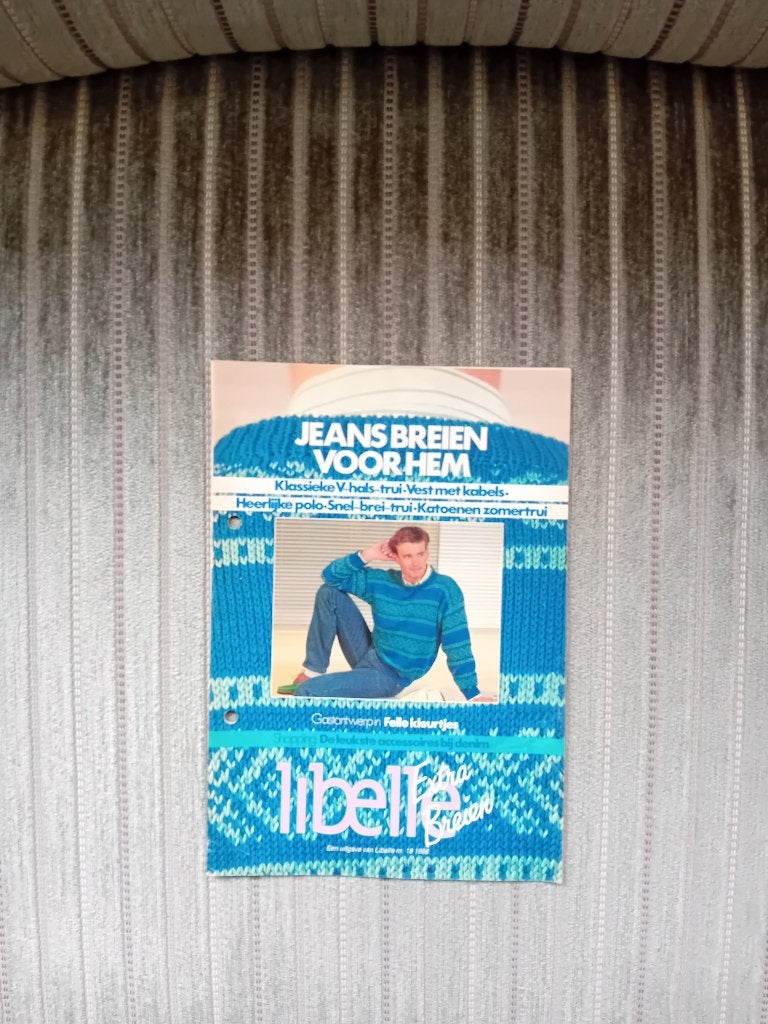 Libelle - Jeans breien, Ophalen, Gebruikt, Breien, Patroon of Boek