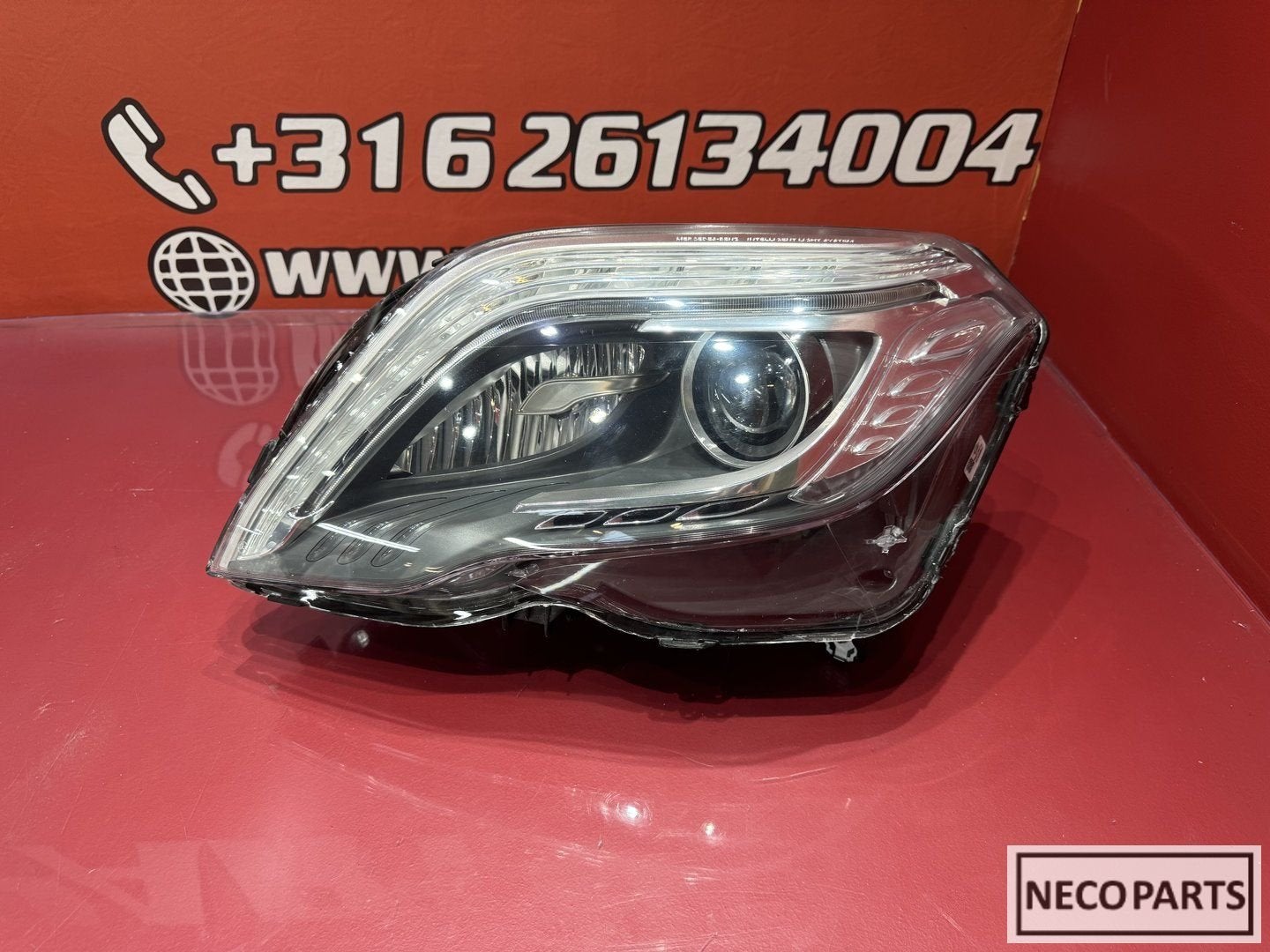 GLK X204 A204 FACELIFT XENON LED KOPLAMP LINKS A2048202539, Gebruikt, -, Ophalen of Verzenden, -