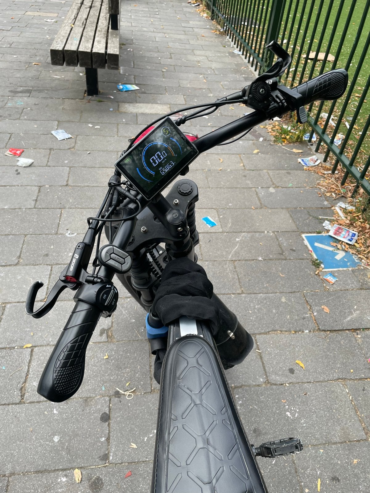 Ouxi H9 Fatbike E-bike, Gebruikt, 50 km per accu of meer, 55 tot 59 cm, Ophalen