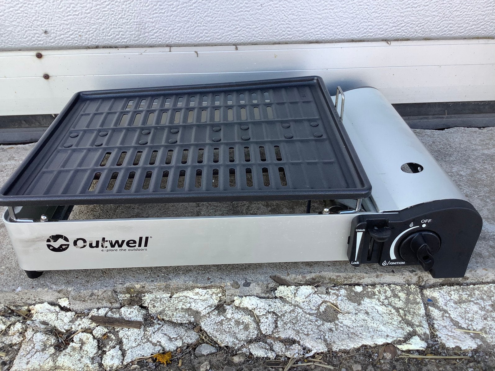 Outwell barbecue op gas, Ophalen of Verzenden, Gebruikt