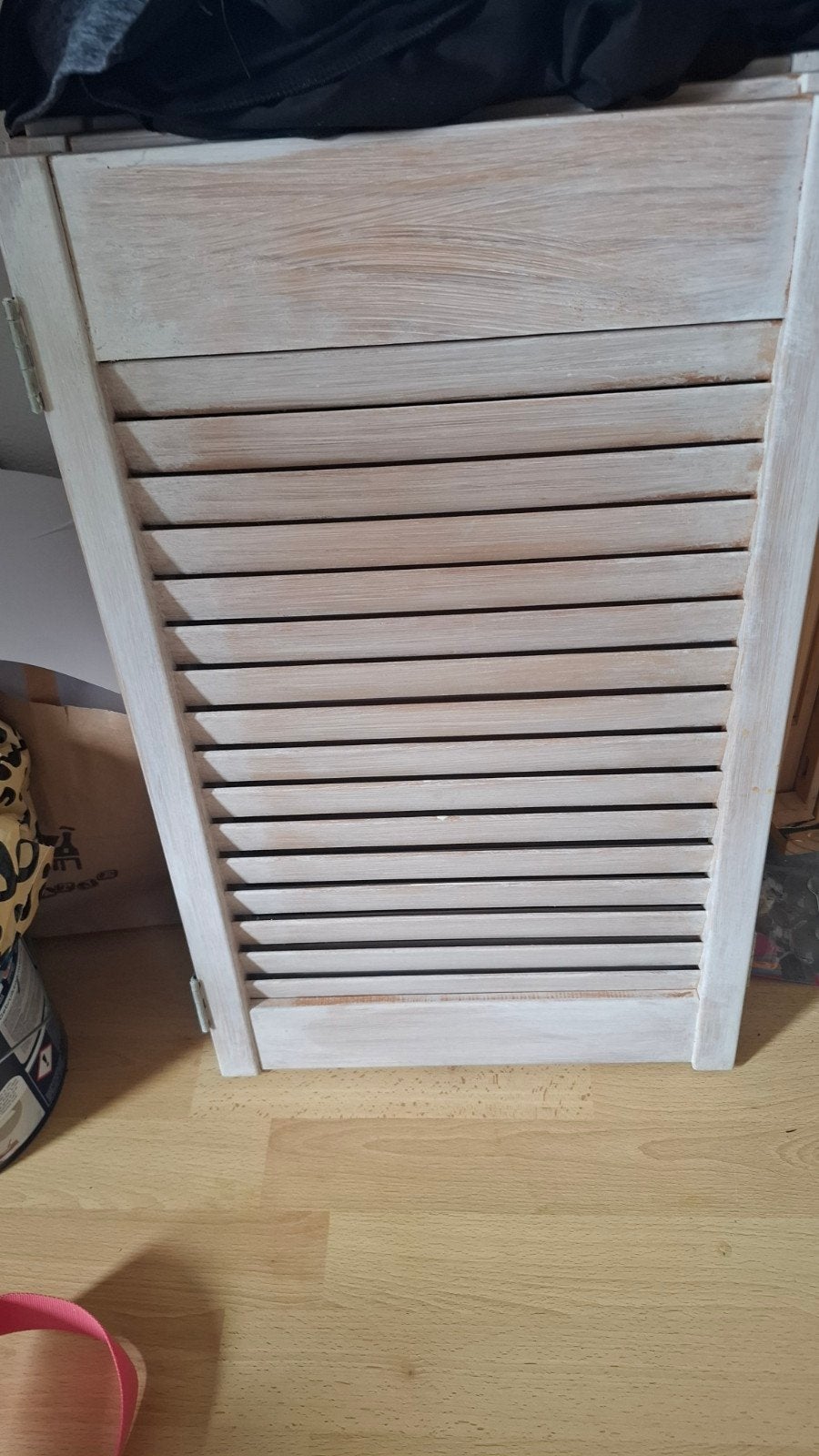 Houten louvredeuren 61x38x2,5 cm (8 stuks), Ophalen, Gebruikt, Minder dan 80 cm, Overige typen